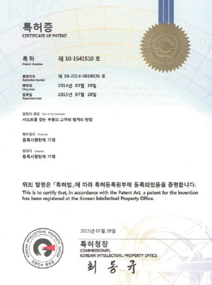 특허 증서 13